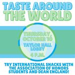 Taste Around The World by Association of Honors Students