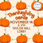 Thanksgiving Cards by Association of Honors Students