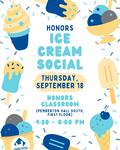 Ice Cream Social by Association of Honors Students