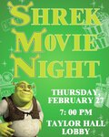 Shrek Movie Night by Association of Honors Students