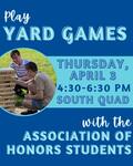 Play Yard Games by Association of Honors Students