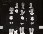 Varsity Cheerleaders, 1961-62 by University Archives