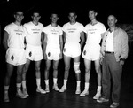 Basketball Players, 1956-57 by University Archives