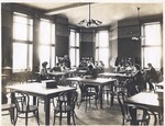 Original Library in Old Main by University Archives