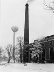 Heating Plant (Power Plant), with Water Tower by University Archives