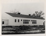 Temporary Cafeteria and Recreation Hall, Under Construction by University Archives