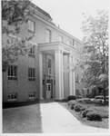 Lincoln Hall, North Entrance by University Archives