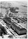 Aerial View, Lincoln and Douglas Halls by University Archives