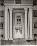 Lincoln-Douglas Halls, Entrance by University Archives