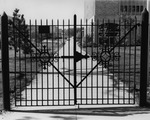 Schahrer Field Gate by University Archives