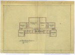 Model School Building, Floor Plan (Main Floor) by University Archives