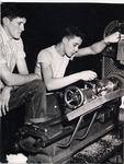 Industrial Arts Machine Class by University Archives