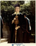 Thomas L. Elliott, Faculty Marshal, Commencement, Spring 1987 by University Archives