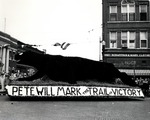 Pete Panther Homecoming Parade Float, 1954 by University Archives