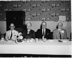 President Robert Guy Buzzard and Wife, with Charles H. Coleman and Eugene M. Waffle by University Archives
