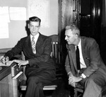 Lester R. VanDeventer and David J. Davis by University Archives