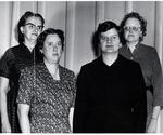 Home Economics Faculty, 1957-58 by University Archives