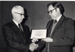Walter A. Klehm and Robert B. Sonderman by University Archives
