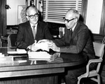 James F. Knott and Maurice W. Manbeck by University Archives