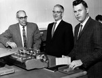 Maurice W. Manbeck, James F. Knott, and John A. J. Walstrom by University Archives