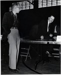 Hugh C. Rawls and Harold M. Cavins by University Archives