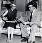 Lucille McKenna and Lawrence A. Allen by University Archives