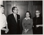 President Quincy V. Doudna Visiting in Fayette County by University Archives