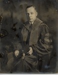 President Robert Guy Buzzard in Cap and Gown, 1925