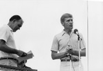 President Daniel Marvin at His Farewell Picnic, with Theodore Ivarie by University Archives