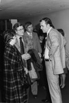 President Daniel Marvin with Well-Wishers at Reception by University Archives
