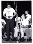 President Daniel Marvin and Governor Jim Thompson at Boys State, 1981