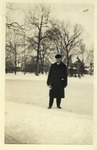 President Livingston C. Lord in Winter by University Archives