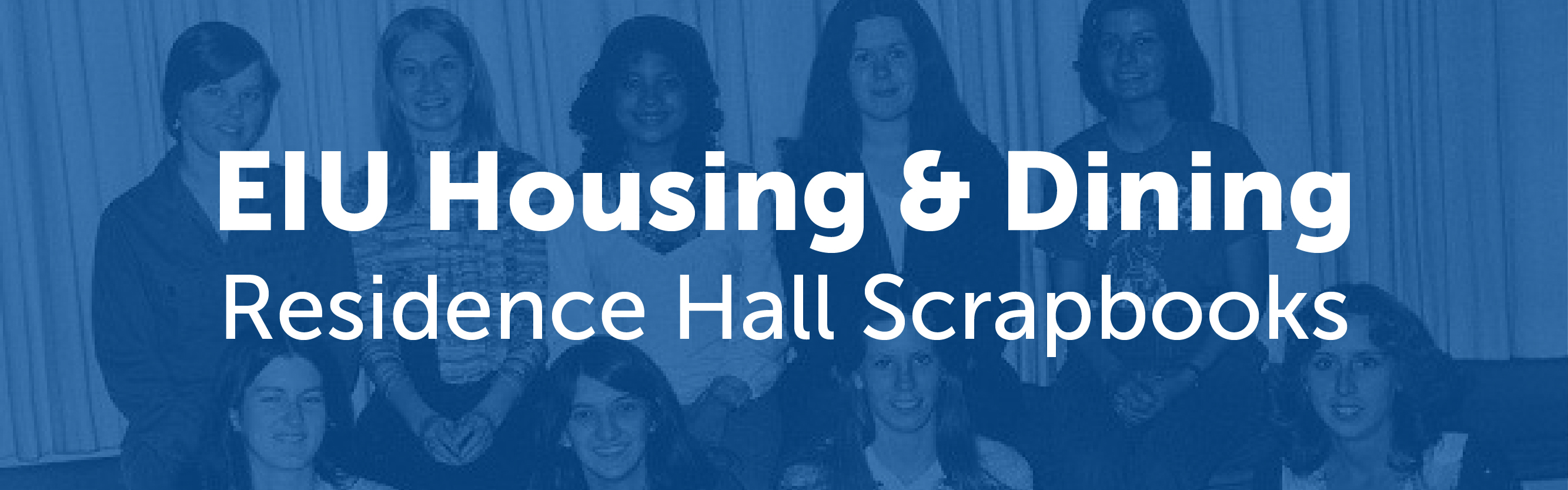 Residence Hall Scrapbooks