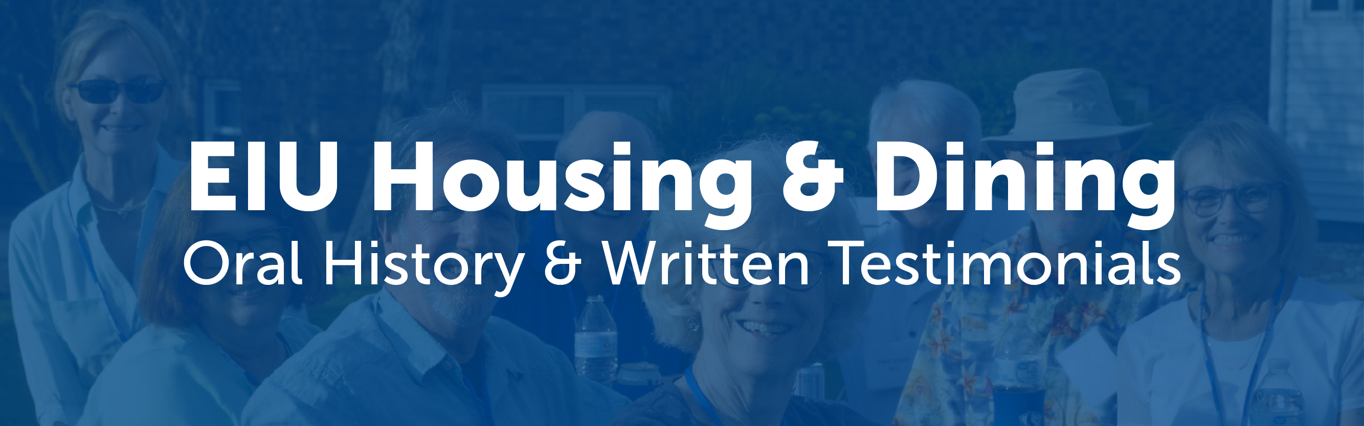 Oral Histories & Written Testimonials