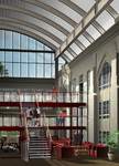 Booth Library Atrium - Architectural Rendering by Booth Library