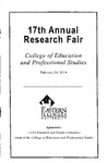 17th Annual Research Fair by College of Education and Professional Studies