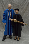 Dr. William L. Perry, President, Dr. Jill F. Nilsen, Commencement marshal by Beverly J. Cruse
