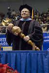 Dr. Pat J. Fewell, Commencement marshal by Beverly J. Cruse