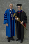 Dr. William L. Perry, President, Dr. Scott J. Meiners, Commencement marshal by Beverly J. Cruse