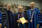 Dr. Blair M. Lord, Provost and Vice President for Academic Affairs, Dr. Charles Eberly, Luis Clay Mendez Distinguished Service Award, Dr. William L. Perry, President by Beverly J. Cruse