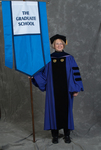 Dr. Jacquelyn B. Frank, Faculty marshal by Beverly J. Cruse