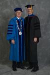 Dr. William L. Perry, President, Dr. Newton E. Key, Faculty marshal by Beverly J. Cruse