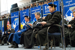 Mr. Jarrod T. Scherle, Student trustee, Mr. Carl T. Mito, Charge to the class, Dr. Andrew D. McNitt, Commencement marshal
