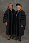 Dr. Kathlene S. Shank, Luis Clay Mendez Distinguished Service Award, Dr. Diane H. Jackman, Dean, College of Education & Professional Studies