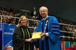 Dr. Kathlene S. Shank, Luis Clay Mendez Distinguished Service Award, Dr. William L. Perry, President