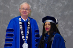 Dr. William Perry, University President, Dr. Jan Spivey Gilchrist, Board of Trustees Member by Beverly J. Cruse