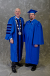Dr. William L. Perry, University President, Mr. Joe Johnston, Student Speaker by Beverly J. Cruse