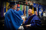 Student Graduate with Dr. Tim Mason by Beverly J. Cruse