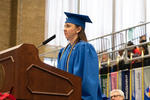 Ms. Victoria Turner, student commencement speaker by Beverly Cruse