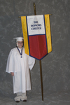 Ms. Michelle E. Moery, Honors College banner marshal